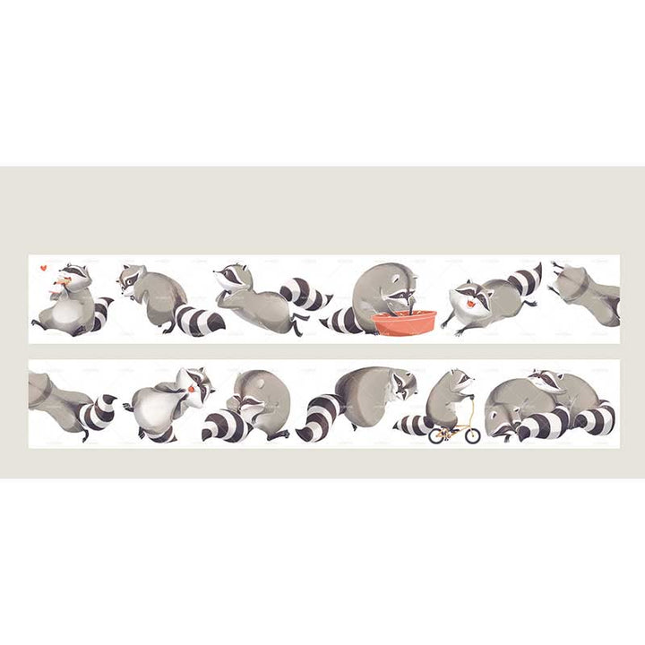 Cute Animal Washi PET Roll Sticker Tape For Scrapbooking Supplies