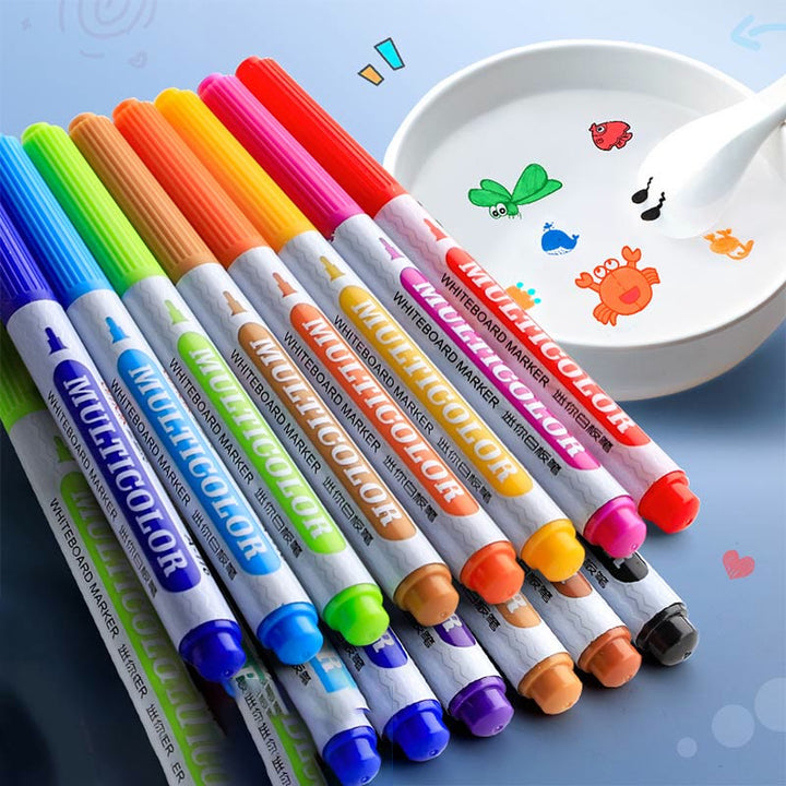 Floating Watercolor Pen Drawing In Water Magic Pen For Children