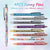 Funny Words Colored Glitter Pen Monday To Sunday Ball-Point Pen Set