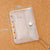 Mini 5Pcs Card Storage Bag Loose-Leaf Refill Page with Buckle