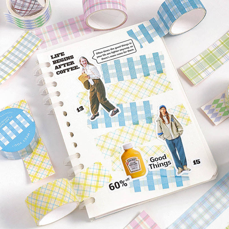 Reduced Monologue Series Tape Loop Sticker For Journal Crafts