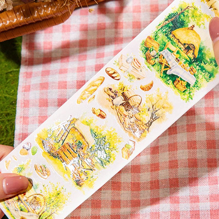 Let's Have A Picnic Series Tape Loop For Journal Crafts