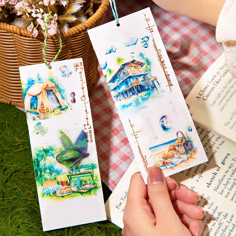 Let's Have A Picnic Series Tape Loop For Journal Crafts