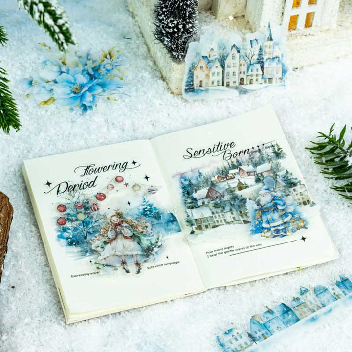 Snow Country Winter Series PET Sticker For Journal Decor