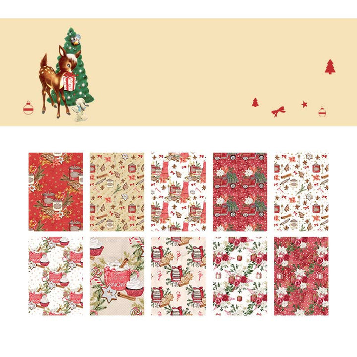 Christmas Music Series Paper For Decorative Journaling Paper