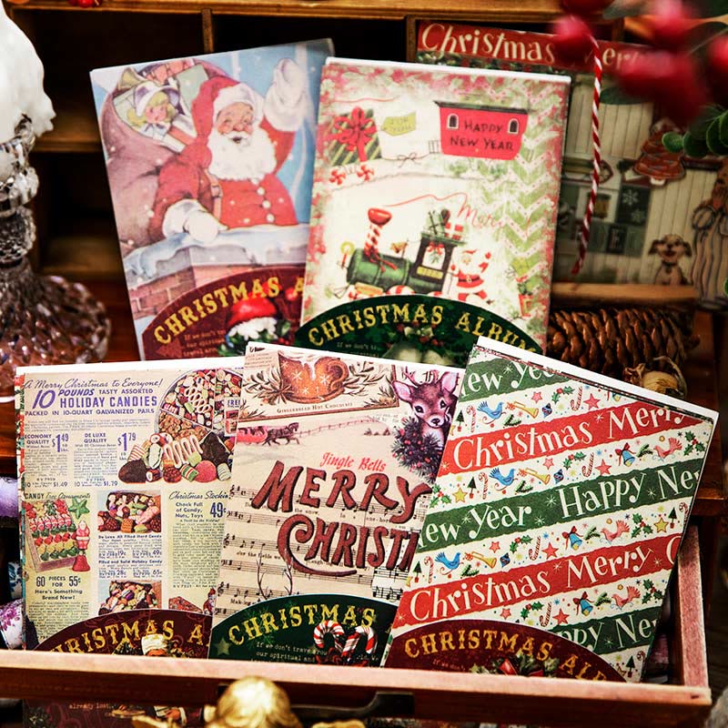 Christmas Album Series Paper For Decorative Journaling Paper