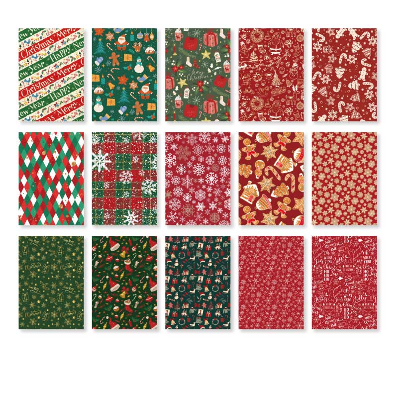 Christmas Album Series Paper For Decorative Journaling Paper