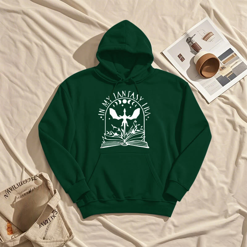 In My Fantasy Era Fleece Lined Hoodie Comfy Hooded Sweatshirts