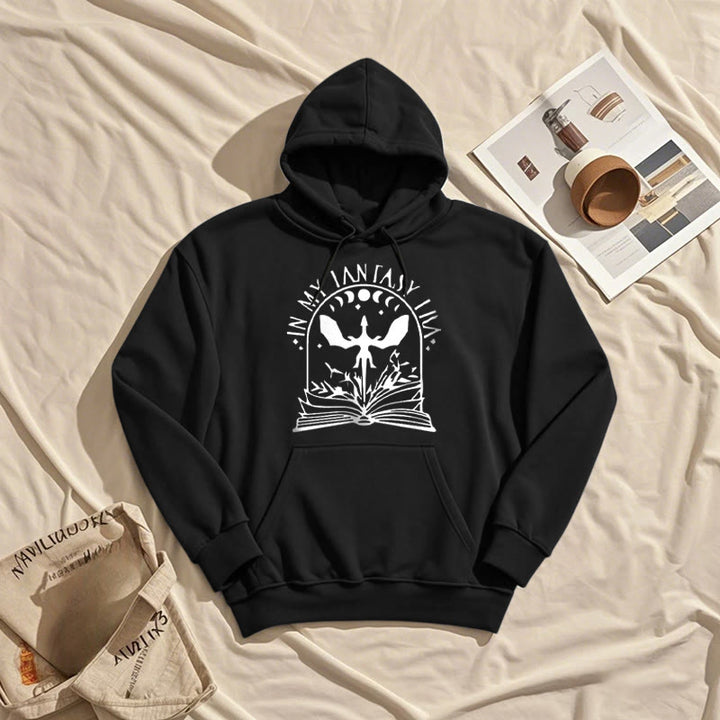 In My Fantasy Era Fleece Lined Hoodie Comfy Hooded Sweatshirts