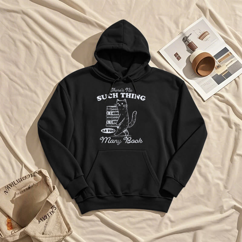 There's No Such Thing Fleece Lined Hoodie Comfy Hooded Sweatshirts