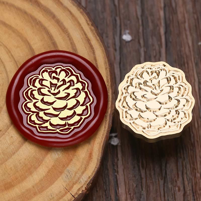 Irregular Brass Head Christmas Icons Wax Seal Stamps Embossed Seal