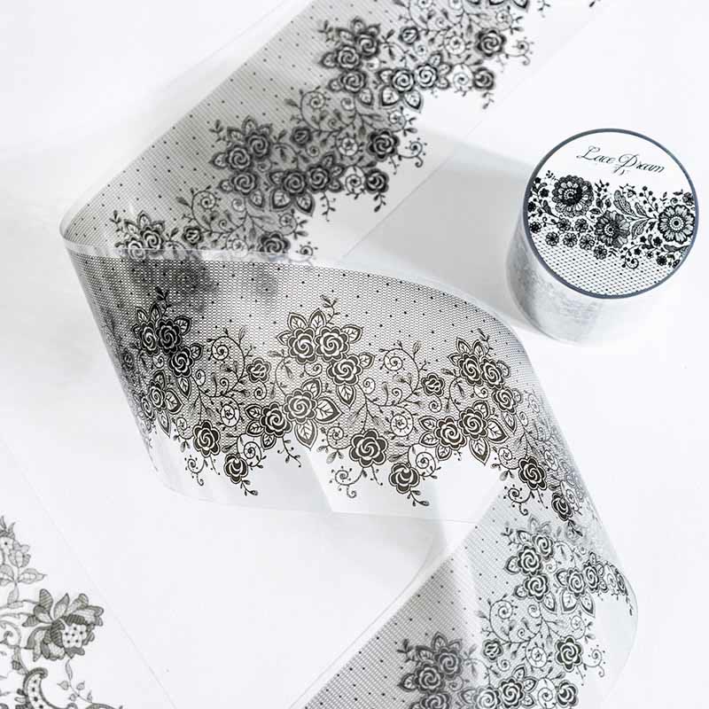 The Lace Dream Series PET Tape Loop For Journal Crafts