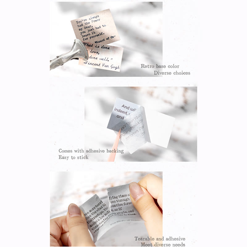 The Silent Monologue Series Paper For Decorative Journaling Paper