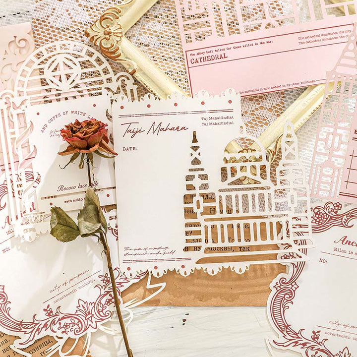 Travel The World Series Paper For Decorative Journaling Paper