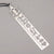 Multifunctional Metal Ruler Creative Painting Stencil Bookmark For Stationery