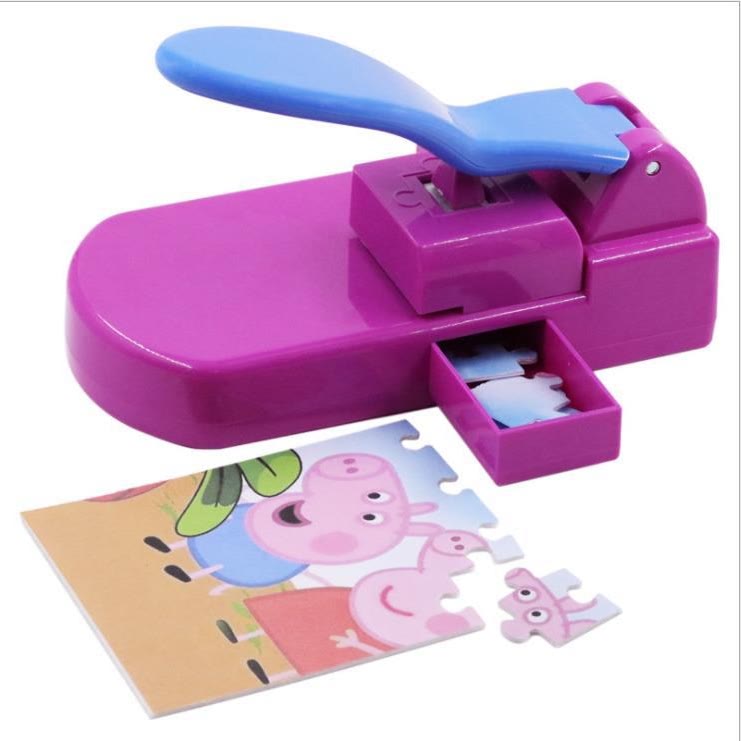 Creative Paper Puzzle Machine DIY Jigsaw Punch For Crafting