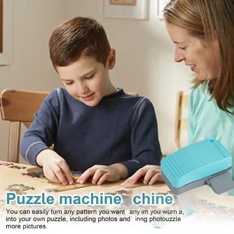 Creative Paper Puzzle Machine DIY Jigsaw Punch For Crafting