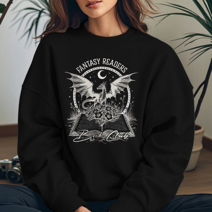 FANTASY READEDS Womens Crewneck Sweatshirt Pullover