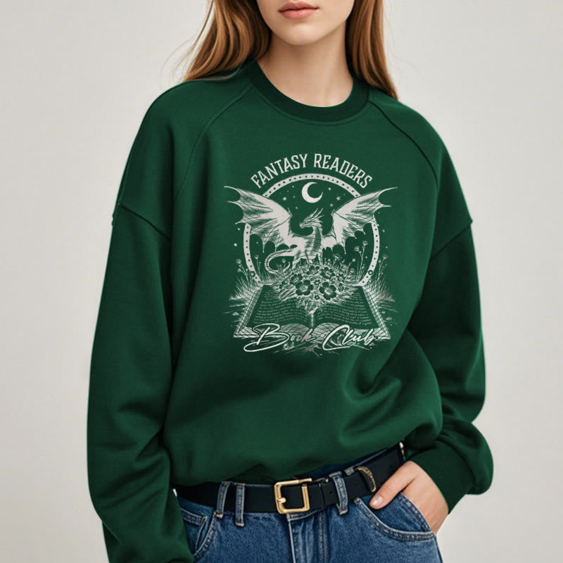 FANTASY READEDS Womens Crewneck Sweatshirt Pullover