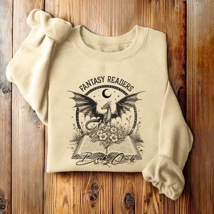 FANTASY READEDS Womens Crewneck Sweatshirt Pullover