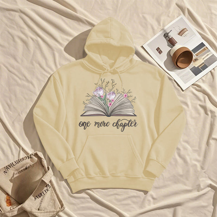 One More Chapter Fleece Lined Hoodie Comfy Hooded Sweatshirts