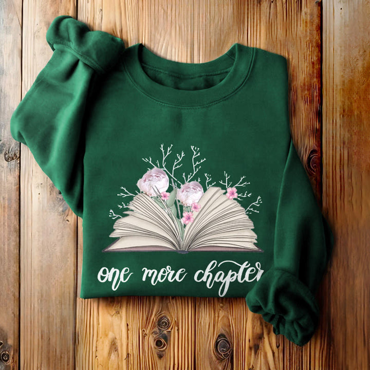 ONE MORE CHAPTER Womens Crewneck Sweatshirt Pullover