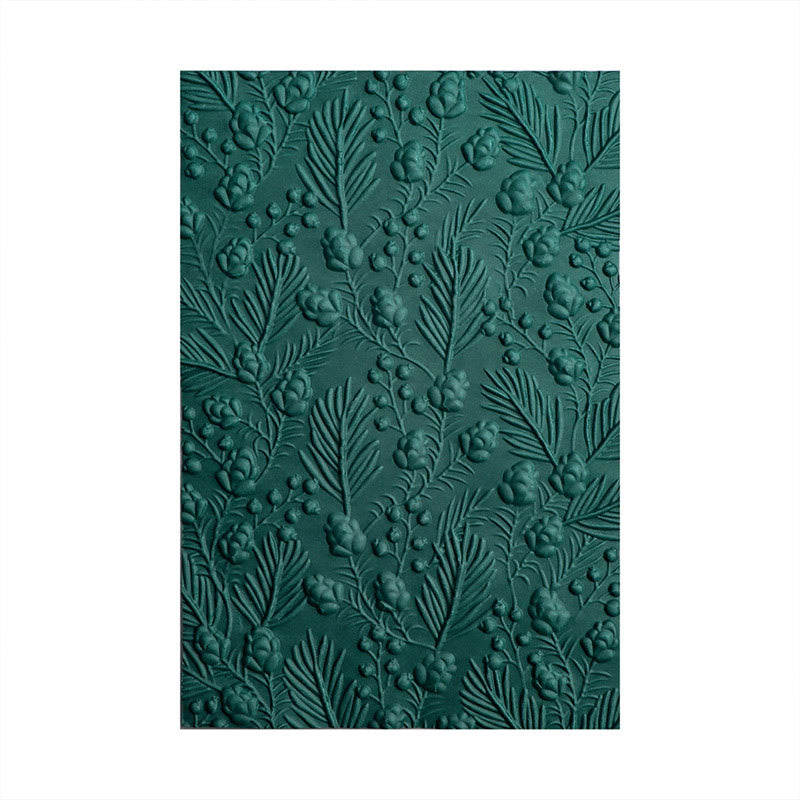 3D Embossed Folder Filbert Texture Design For Journal Card Making