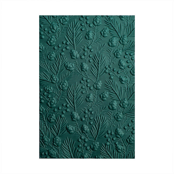 3D Embossed Folder Filbert Texture Design For Journal Card Making