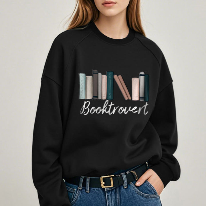 BOOKTROVERT Womens Teachers Crewneck Sweatshirt Pullover