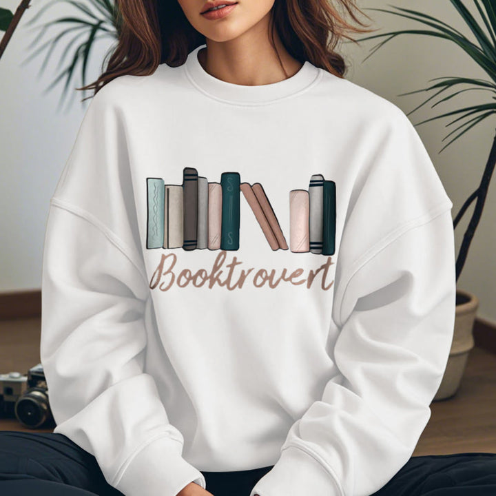 BOOKTROVERT Womens Teachers Crewneck Sweatshirt Pullover