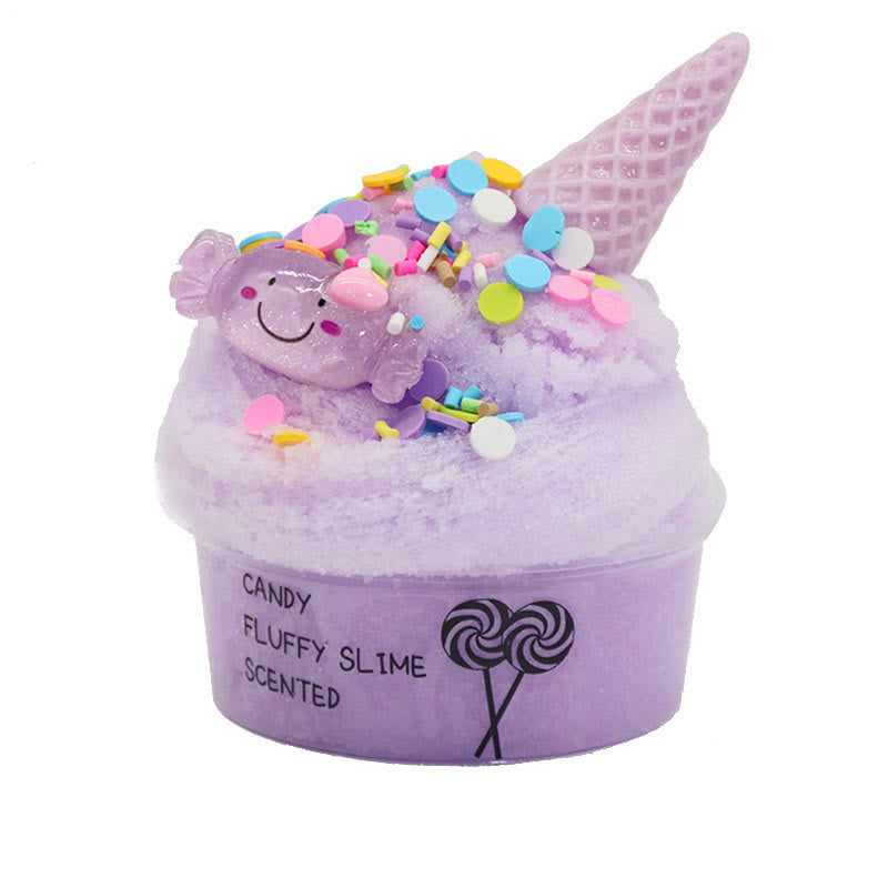 Candy Color Slime For Chrildren Ice Cream Jelly Mud