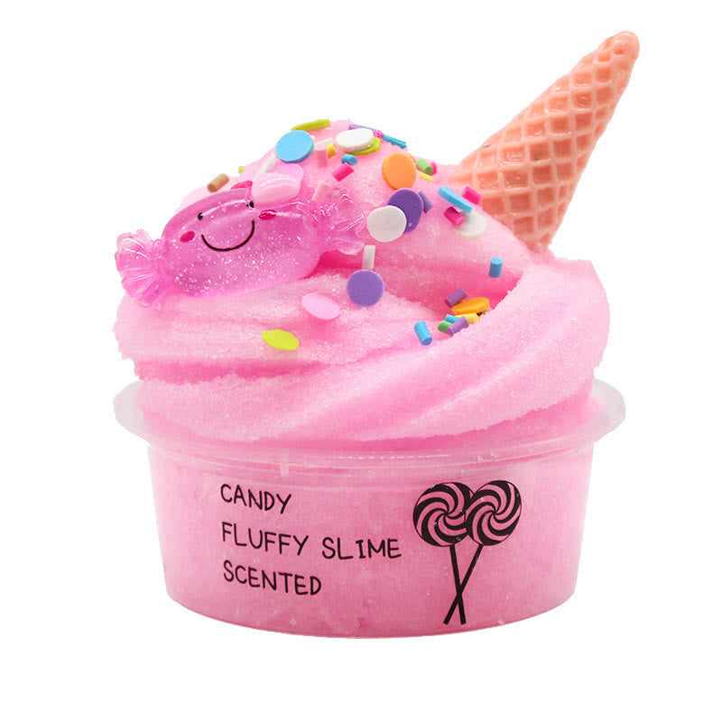 Candy Color Slime For Chrildren Ice Cream Jelly Mud