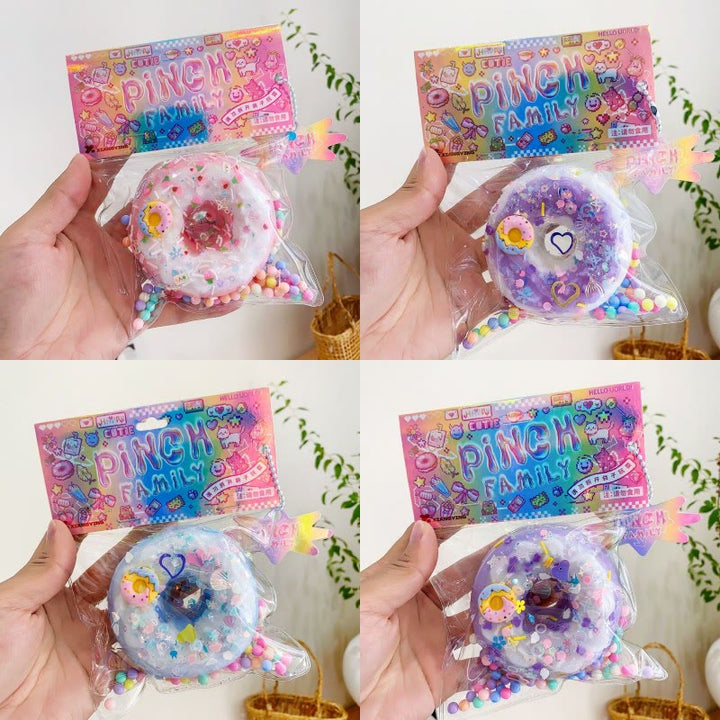 Sweet Doughnut Squishie Toy For Girls Stress Relief Party Favors