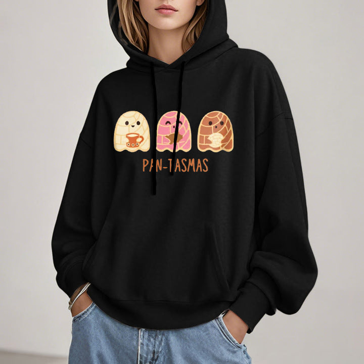 Pantasmas Ghost Teacher Fleece Lined Hoodie Comfy Hooded Sweatshirts