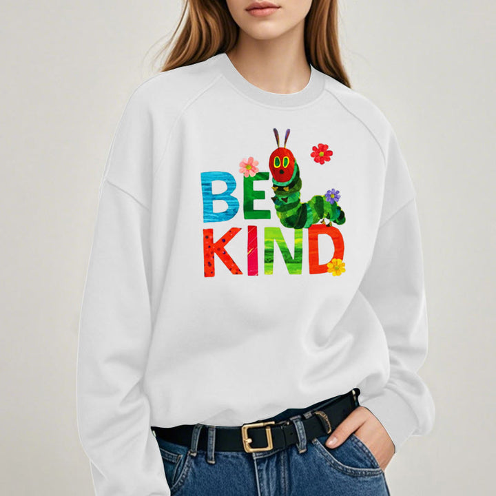 BE KIND Womens Crewneck Sweatshirt Pullover