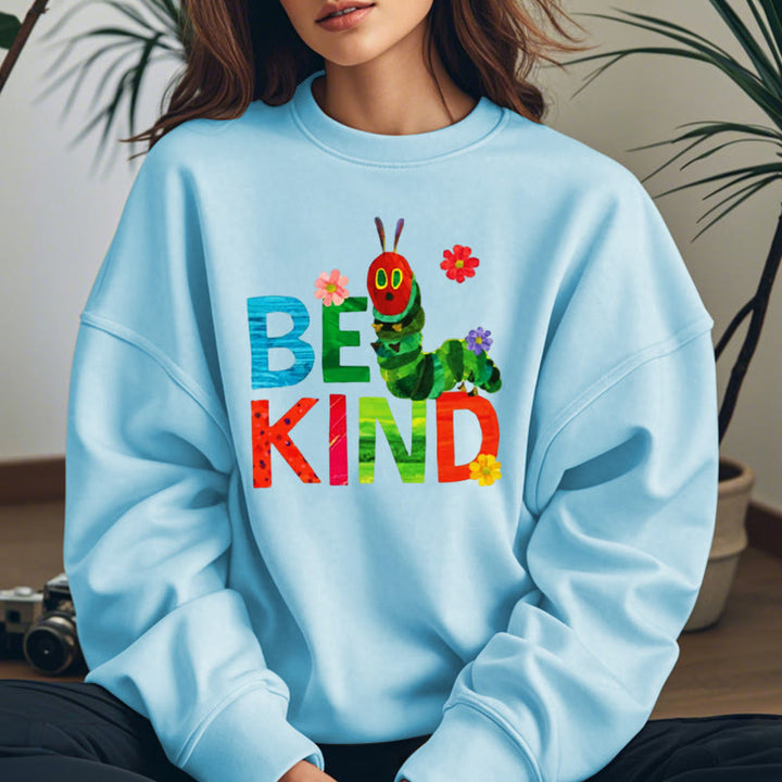 BE KIND Womens Crewneck Sweatshirt Pullover