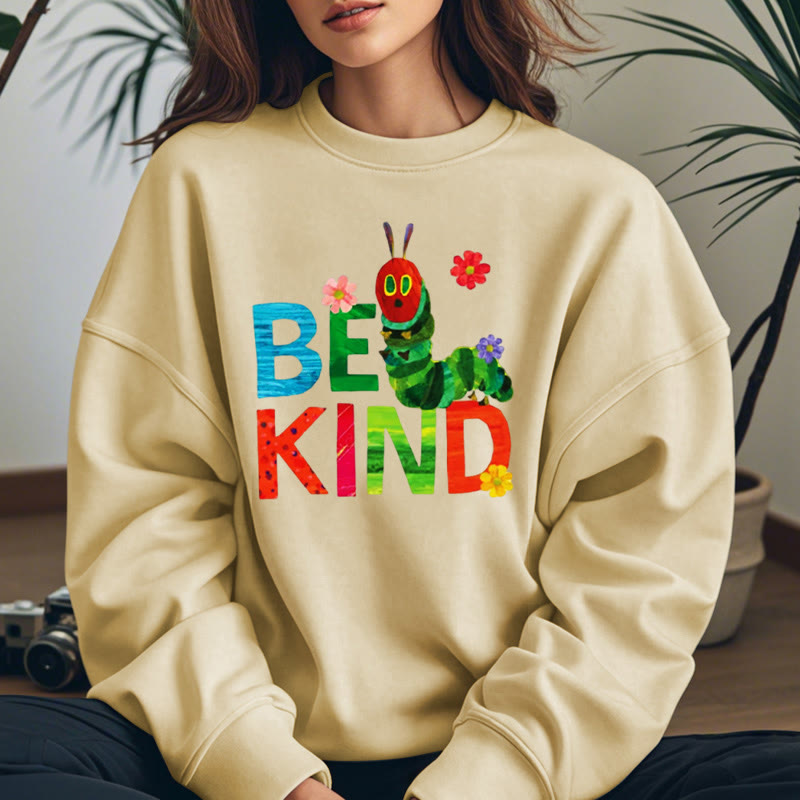 BE KIND Womens Crewneck Sweatshirt Pullover