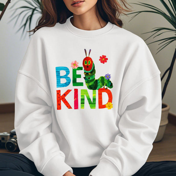 BE KIND Womens Crewneck Sweatshirt Pullover