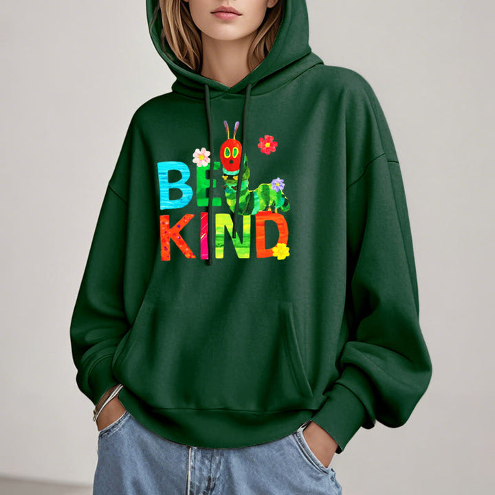 Be Kind Fleece Lined Hoodie Comfy Hooded Sweatshirts