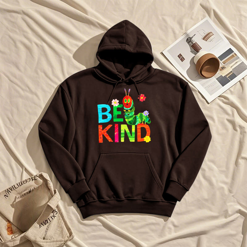 Be Kind Fleece Lined Hoodie Comfy Hooded Sweatshirts