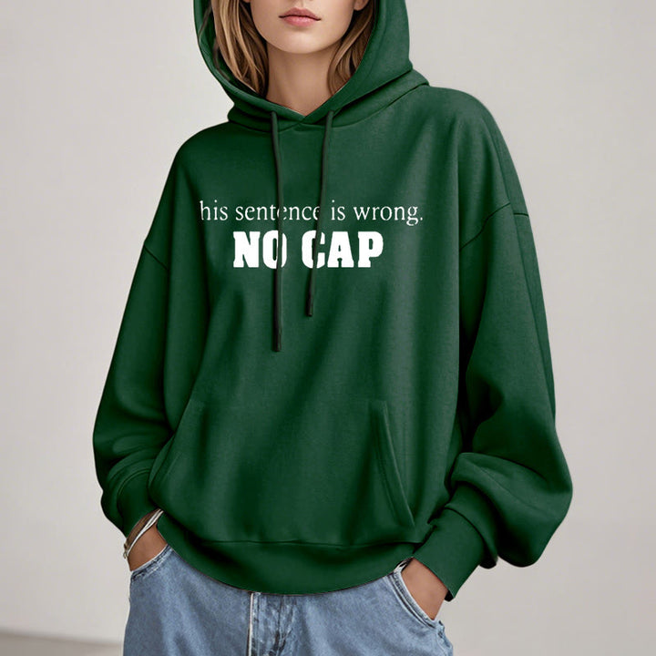 this sentence is wrong Fleece Lined Hoodie Comfy Hooded Sweatshirts