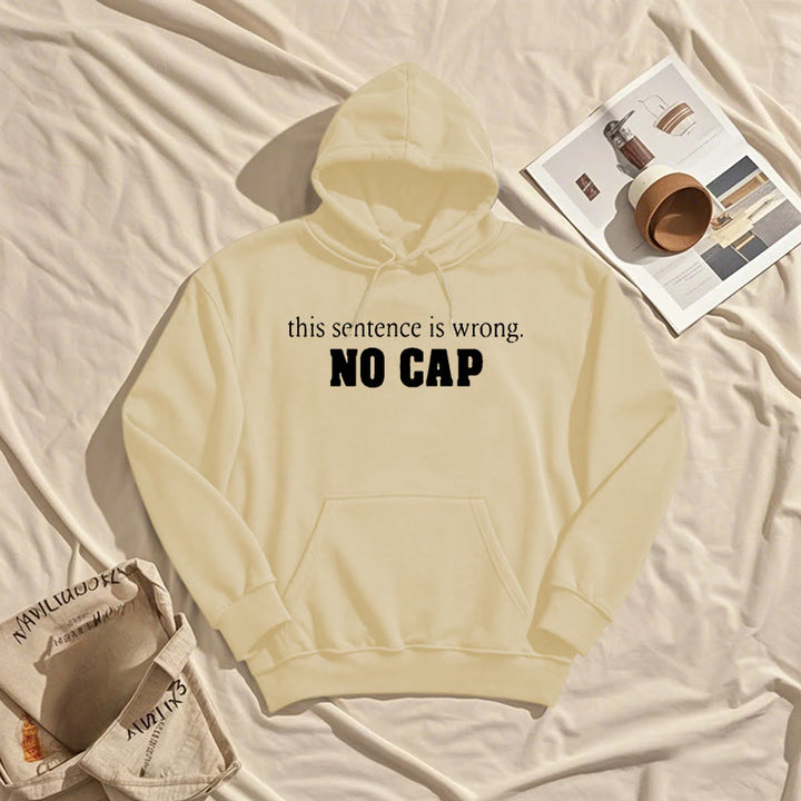 this sentence is wrong Fleece Lined Hoodie Comfy Hooded Sweatshirts