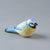 Cute Titmouse Carved Wooden Sculpture Desktop Deocr For Gift