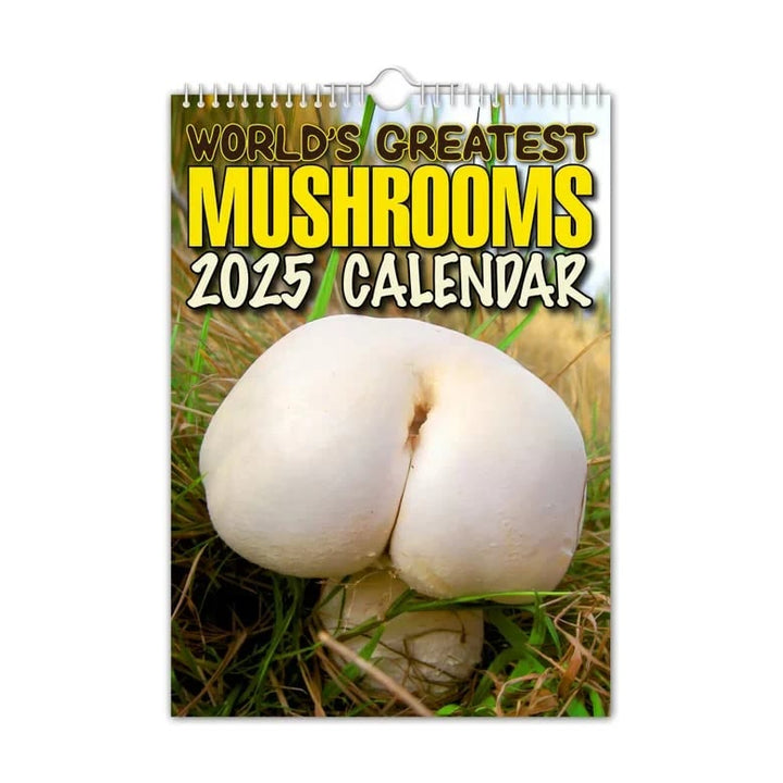 2025 World's Greatest Mushrooms Lunar Calendar 12 Months Calendars New Year Gift