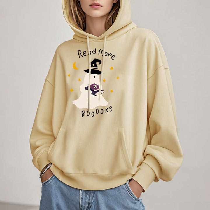 Read More Books Fleece Lined Hoodie Long Sleeves Hoodie