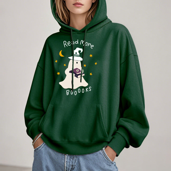 Read More Books Fleece Lined Hoodie Long Sleeves Hoodie