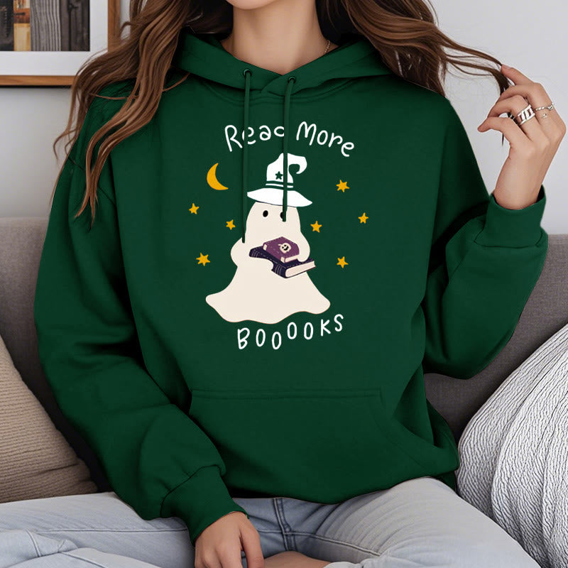 Read More Books Fleece Lined Hoodie Long Sleeves Hoodie