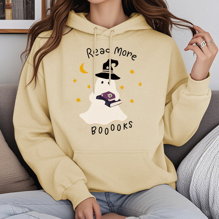 Read More Books Fleece Lined Hoodie Long Sleeves Hoodie