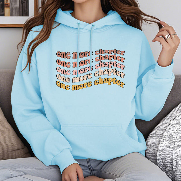 One More Chapter Fleece Lined Hoodie Long Sleeves Hoodie