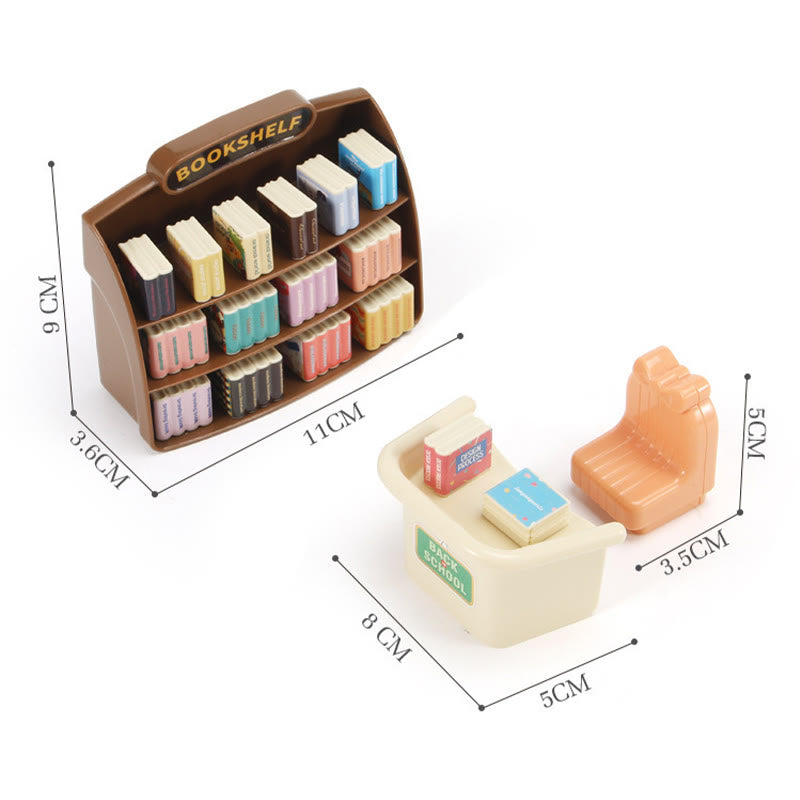 Miniatures home furniture Set Artificial Playing Toys Set For Kids